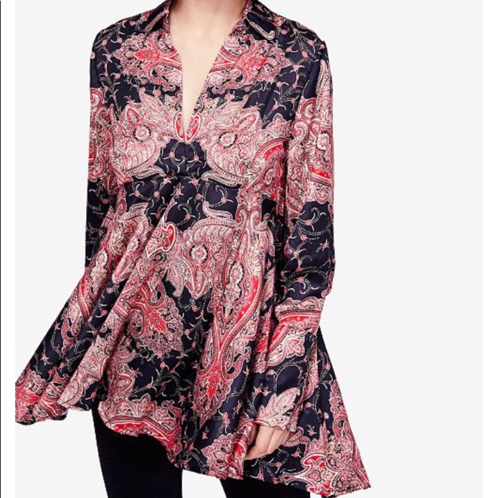 Free People High Low Top